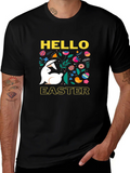 Hello Easter Bunny Graphic T-Shirt product image 1