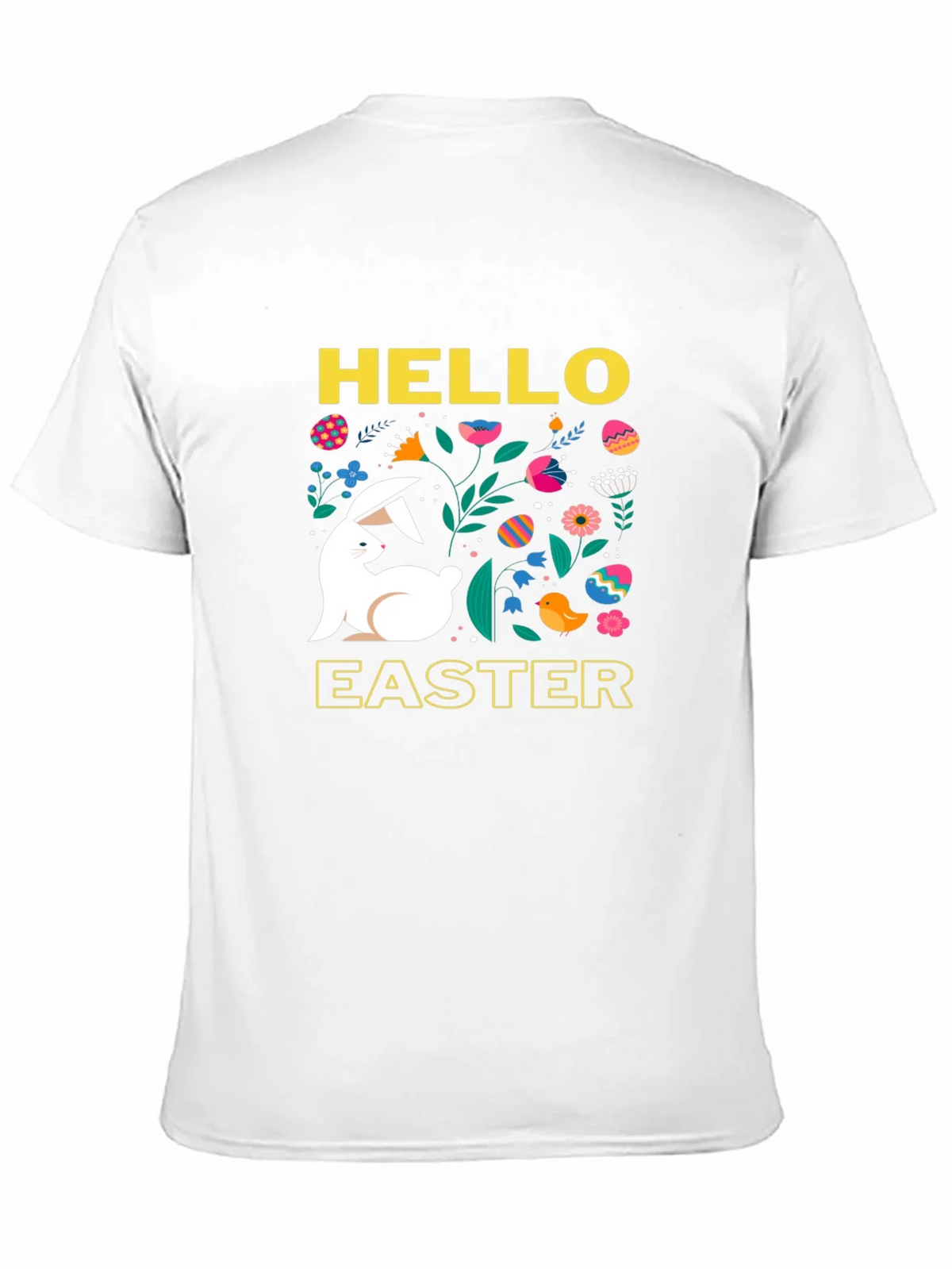 Hello Easter Bunny Graphic T-Shirt product image 2