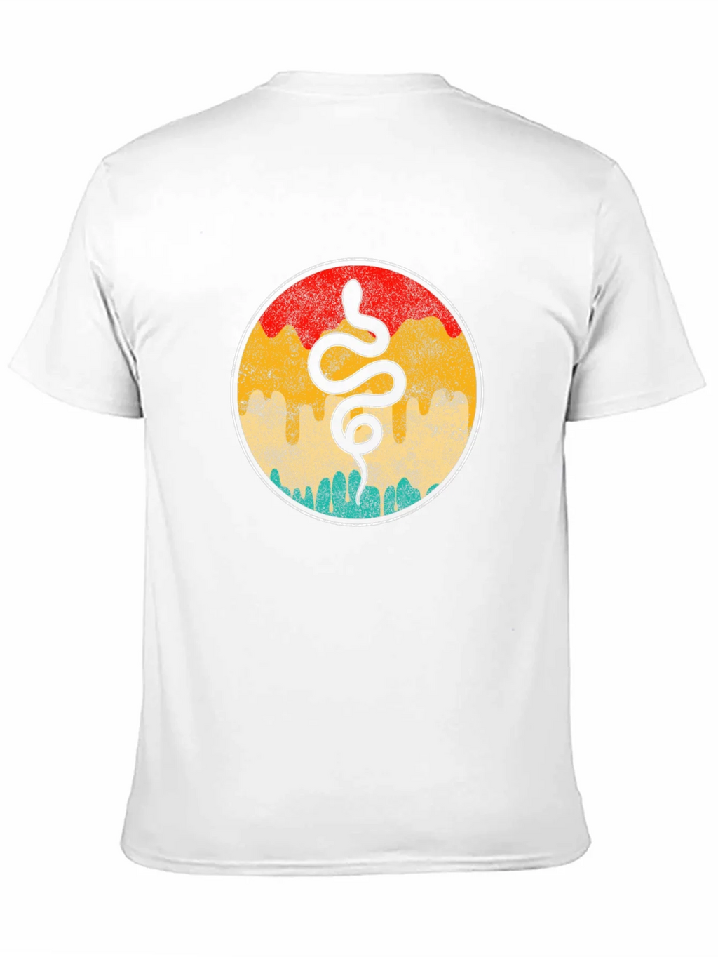 Retro Snake Graphic Tee - Cool Vintage Style product image 2