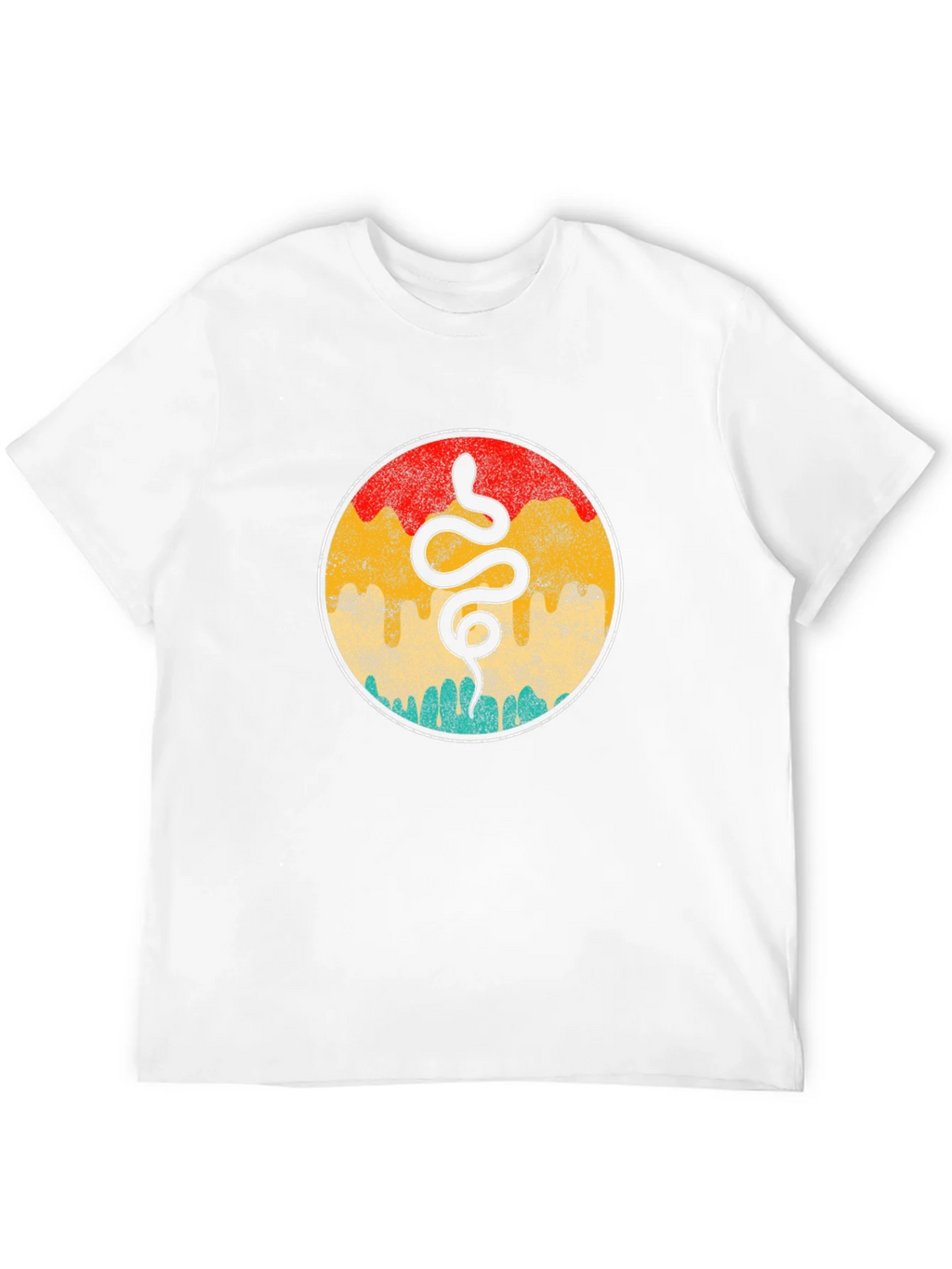 Retro Snake Graphic Tee - Cool Vintage Style product image 3