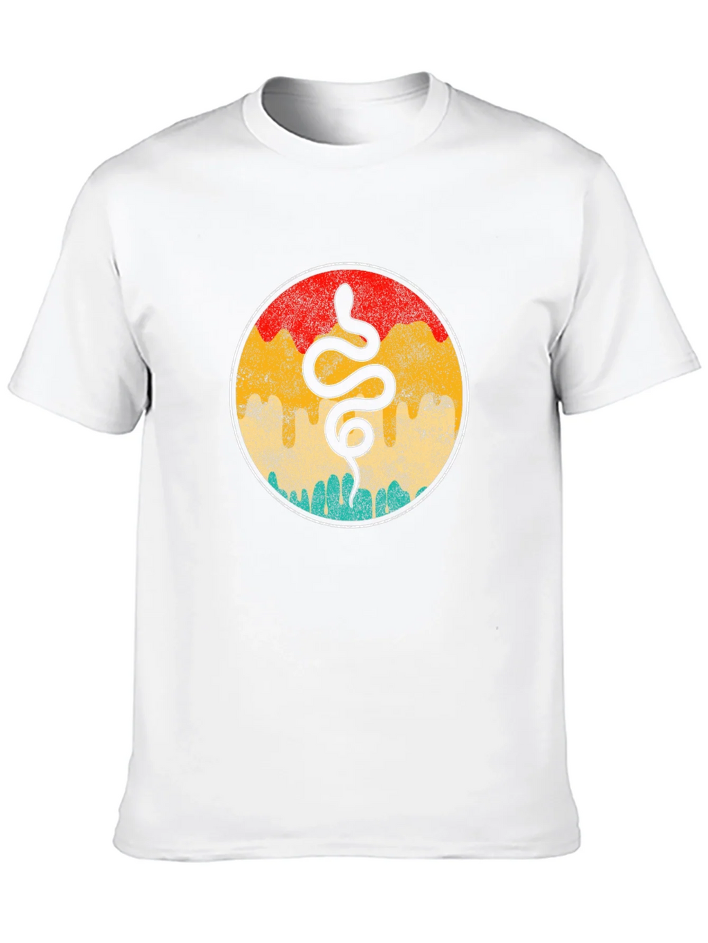 Retro Snake Graphic Tee - Cool Vintage Style product image 12