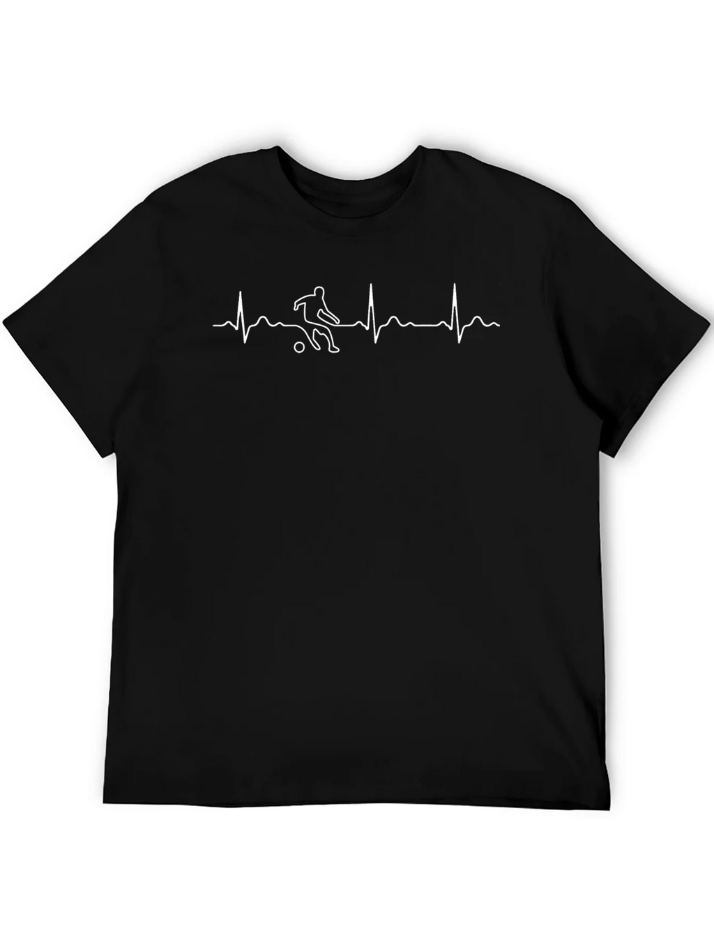 Soccer Heartbeat T-Shirt - Passionate Football Tee product image 8