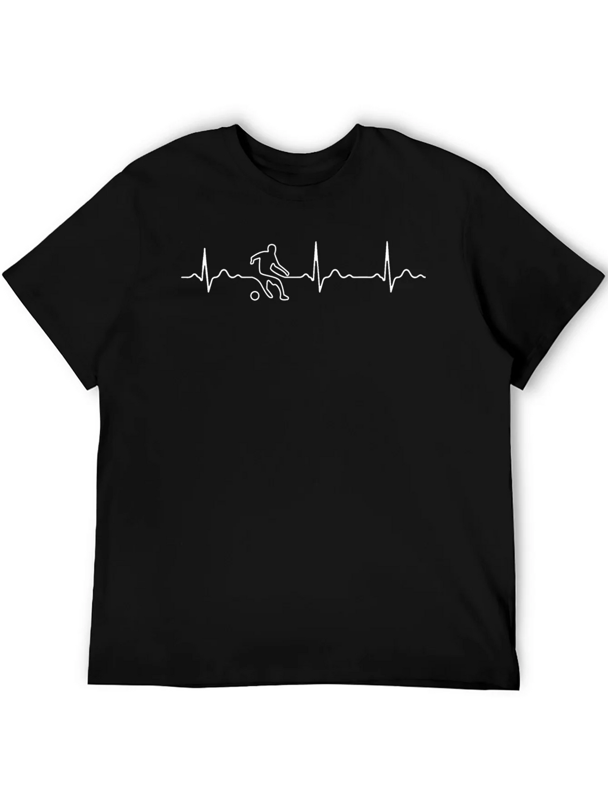 Soccer Heartbeat T-Shirt - Passionate Football Tee product image 8