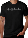 Soccer Heartbeat T-Shirt - Passionate Football Tee product image 1