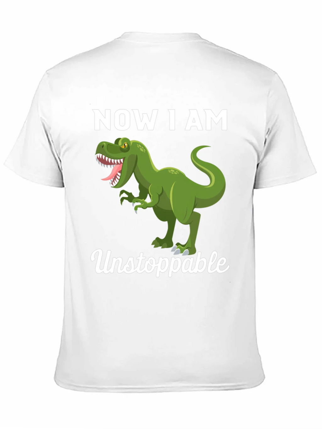 Dinosaur Now I am Unstoppable Graphic Tee product image 2