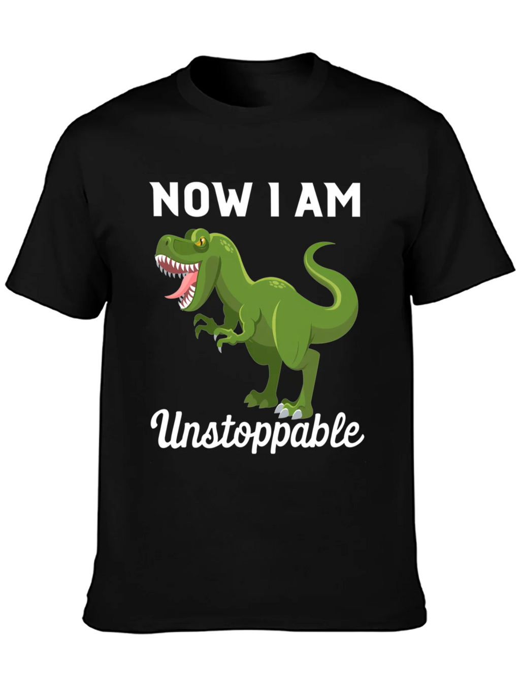Dinosaur Now I am Unstoppable Graphic Tee product image 6
