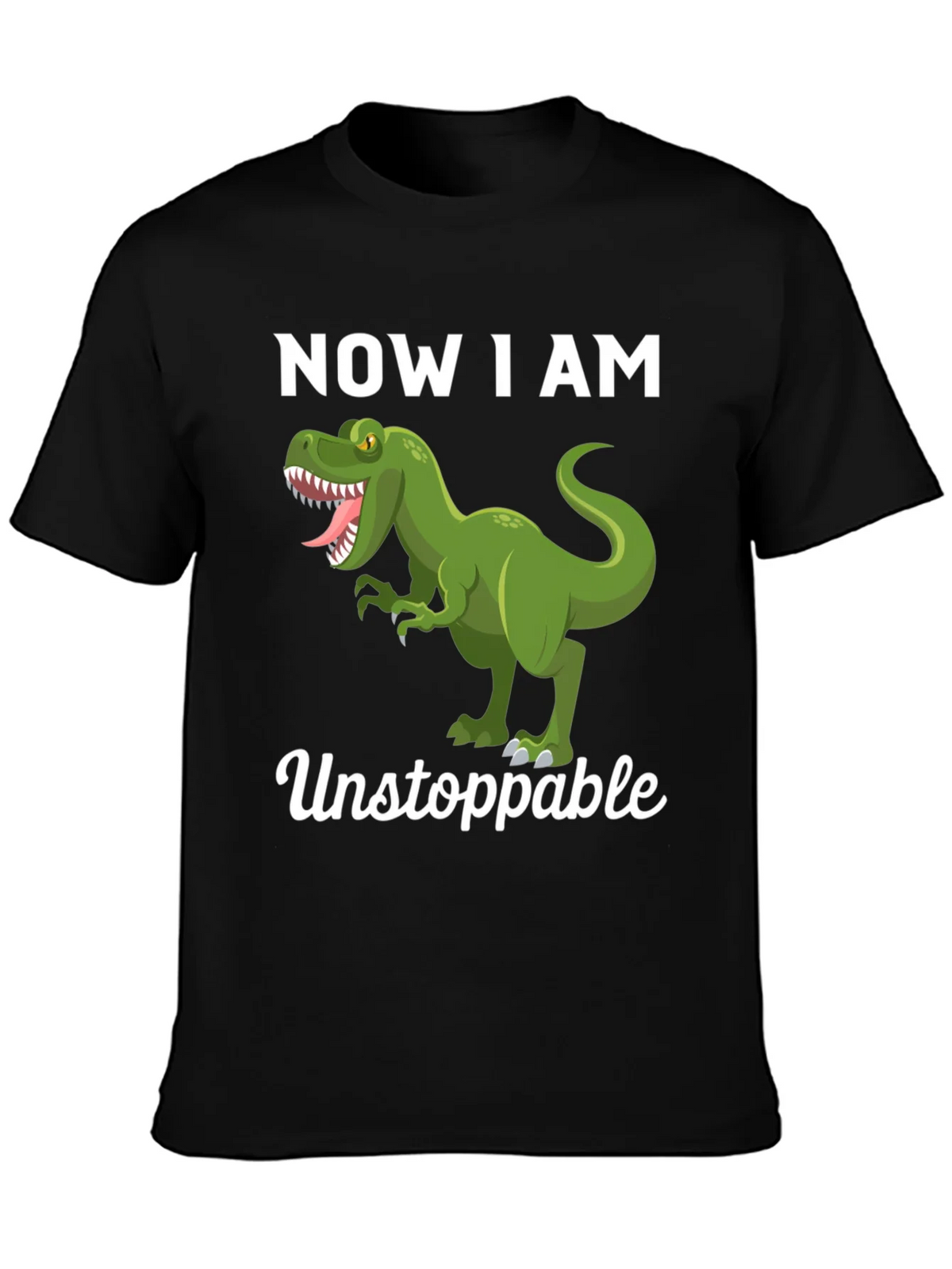 Dinosaur Now I am Unstoppable Graphic Tee product image 6