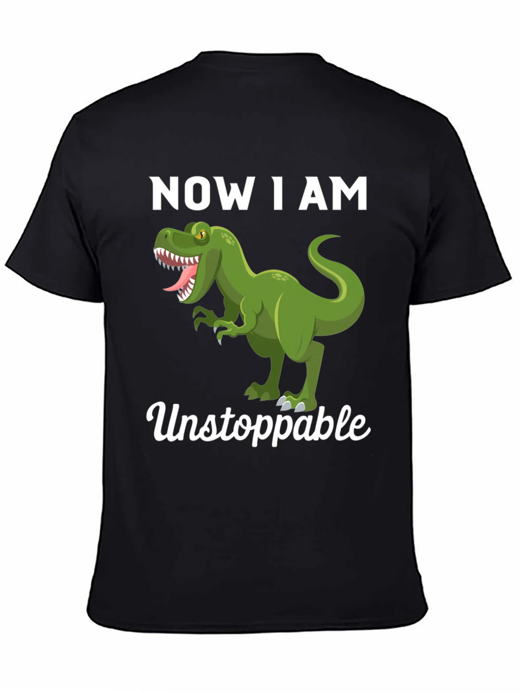 Dinosaur Now I am Unstoppable Graphic Tee product image 7