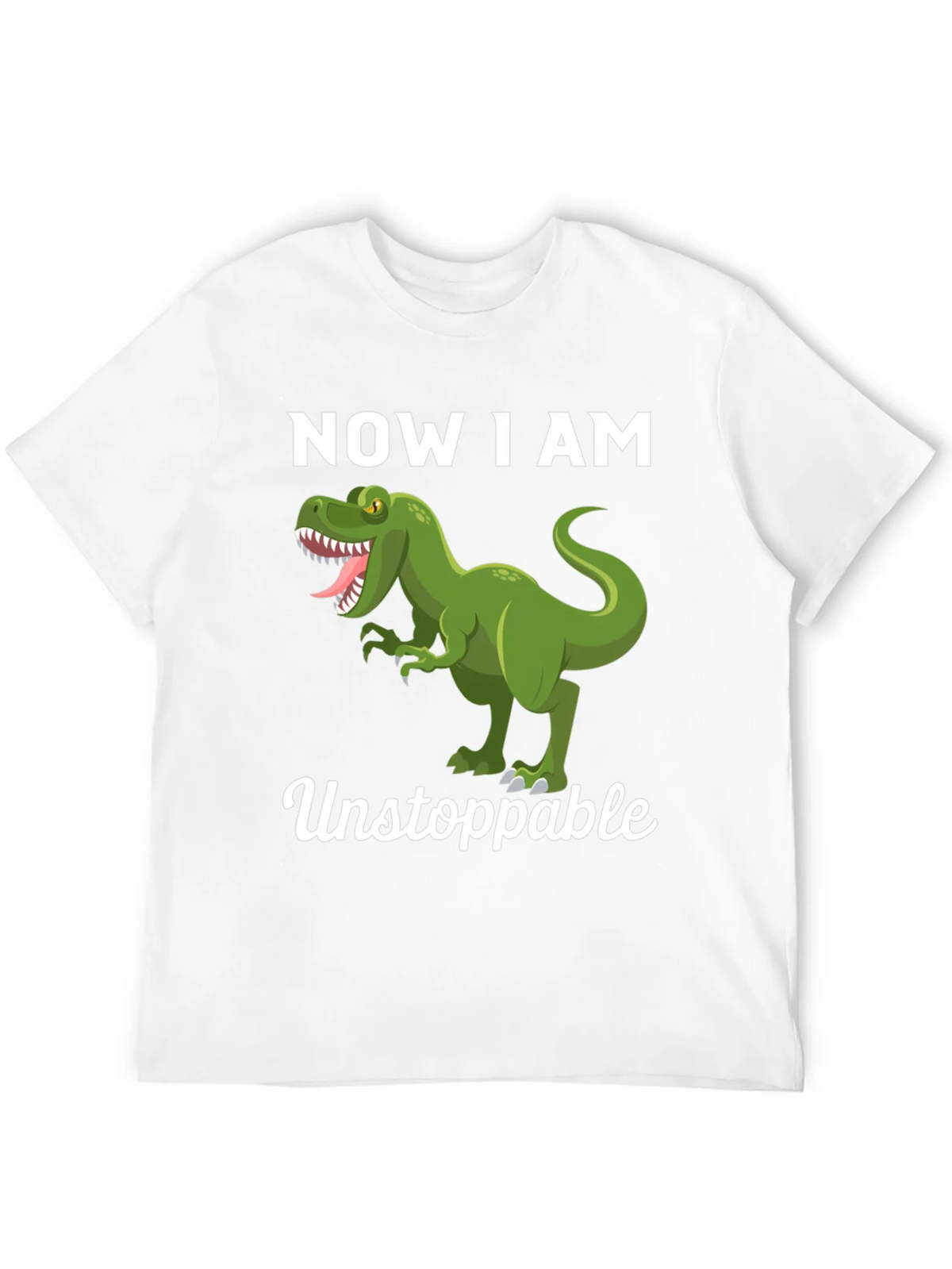 Dinosaur Now I am Unstoppable Graphic Tee product image 3