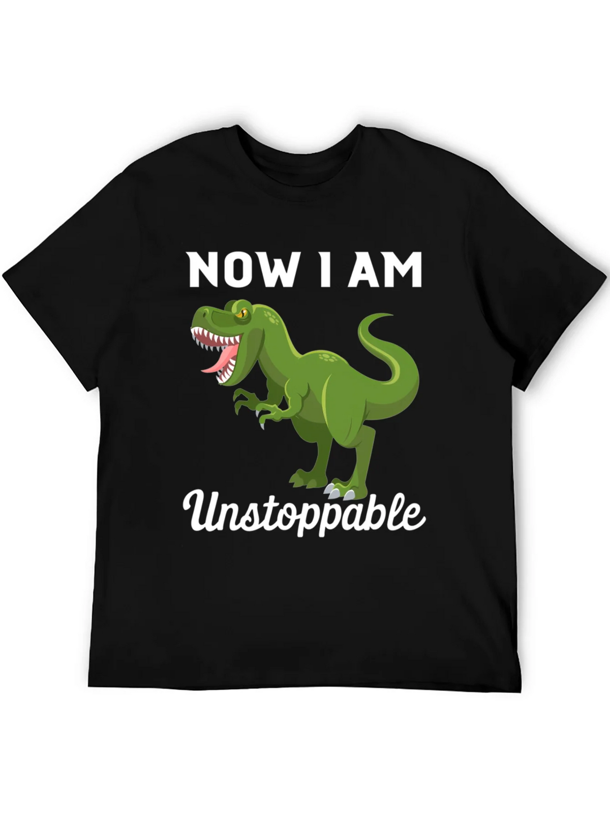 Dinosaur Now I am Unstoppable Graphic Tee product image 8