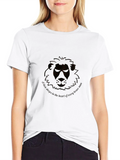 Lion Heart Graphic Black T-Shirt product image 1
