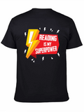 Reading is My Superpower Graphic T-Shirt product image 1