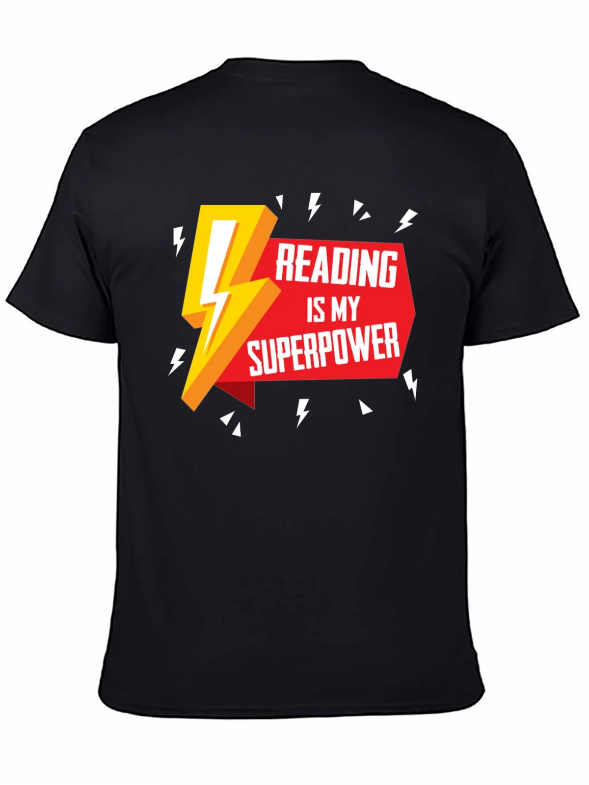 Reading is My Superpower Graphic T-Shirt product image 1