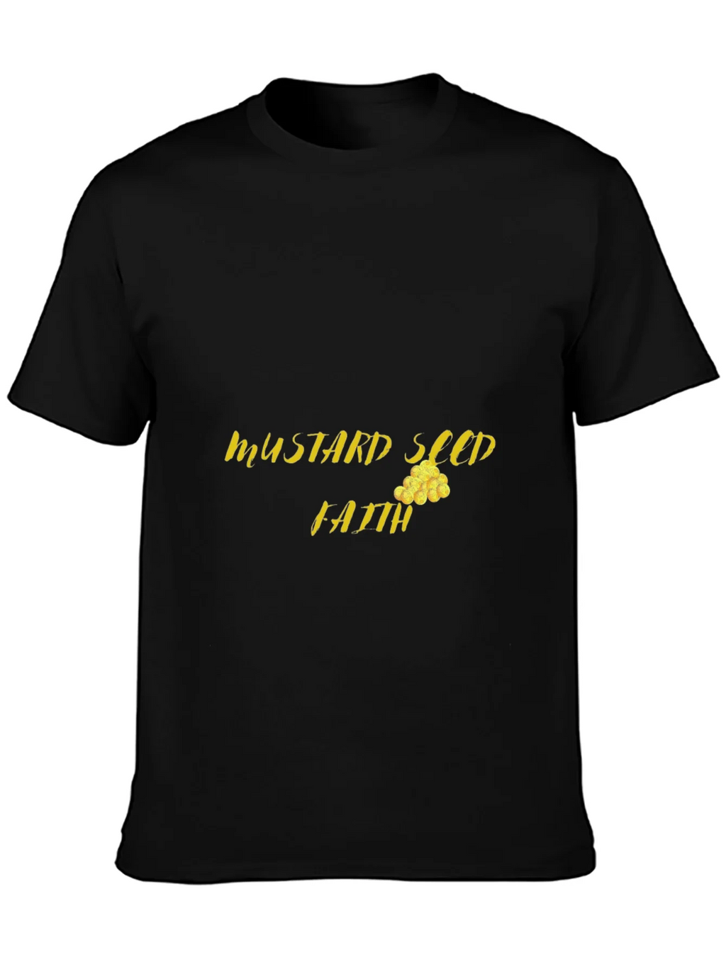 Mustard Seed Faith Graphic Tee - Black product image 6
