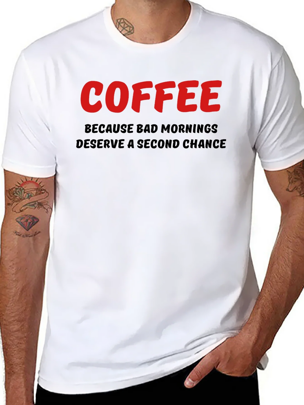 Coffee Second Chance Graphic T-Shirt product image 10