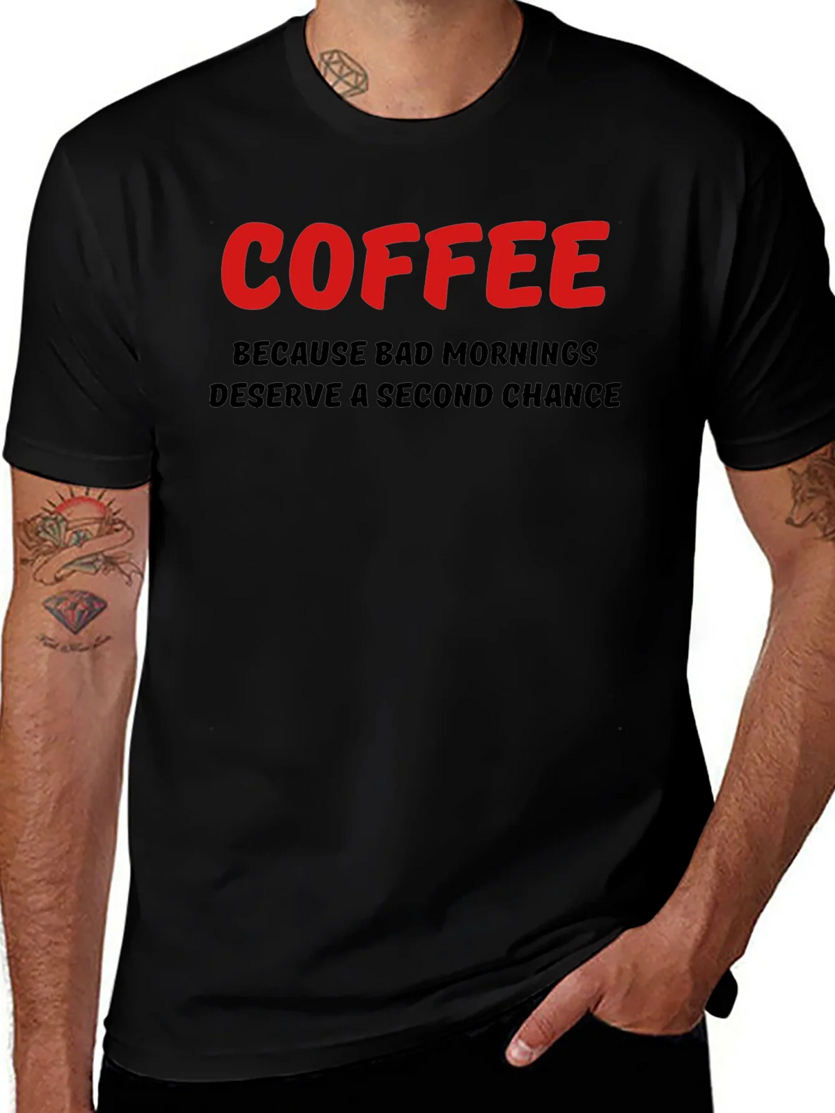 Coffee Second Chance Graphic T-Shirt product image 1