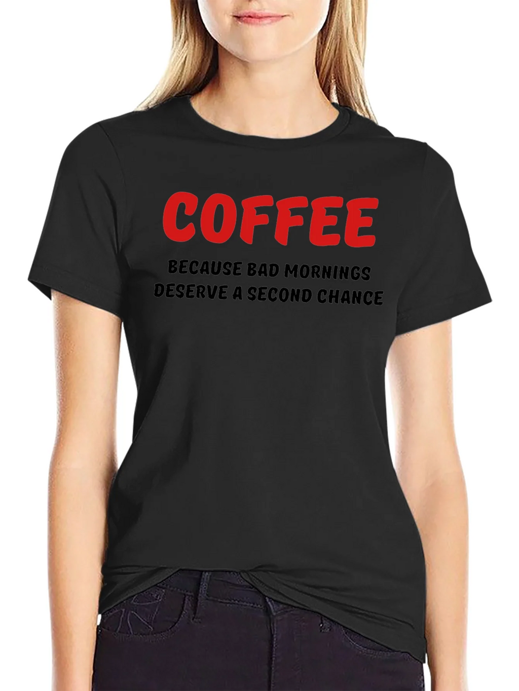 Coffee Second Chance Graphic T-Shirt product image 5