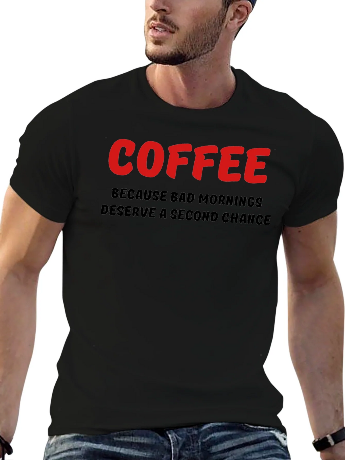 Coffee Second Chance Graphic T-Shirt product image 9