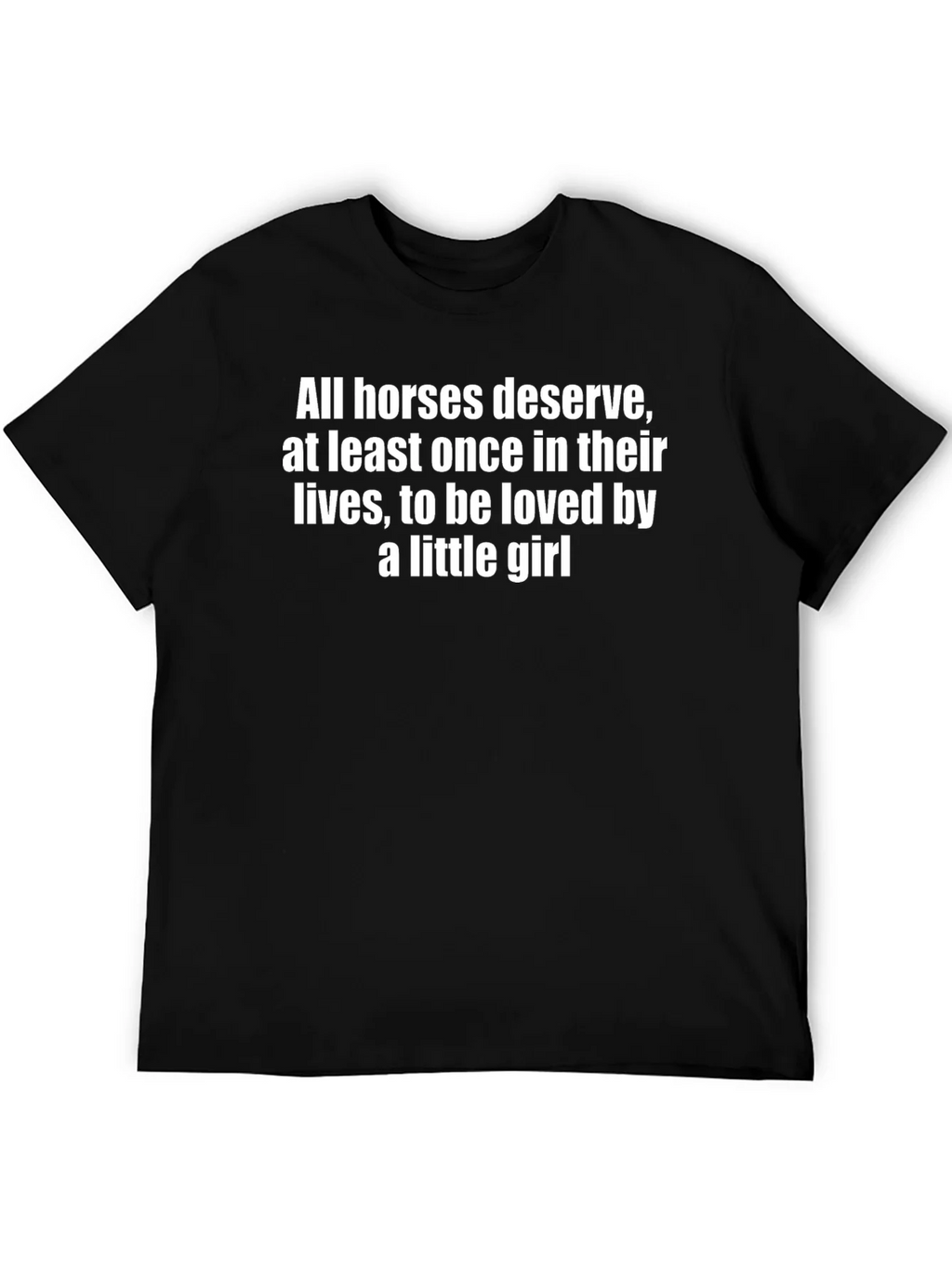 Horse Lovers Tee: Loved by a Little Girl product image 6