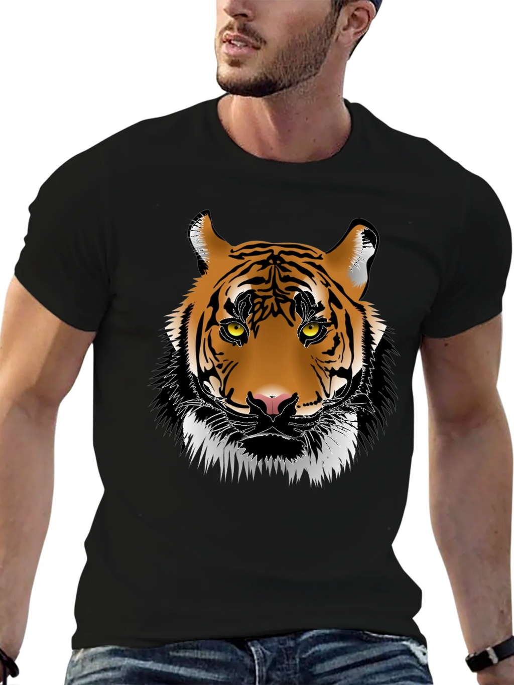 Tiger Graphic Tee - Bold Animal Print T-Shirt product image 9