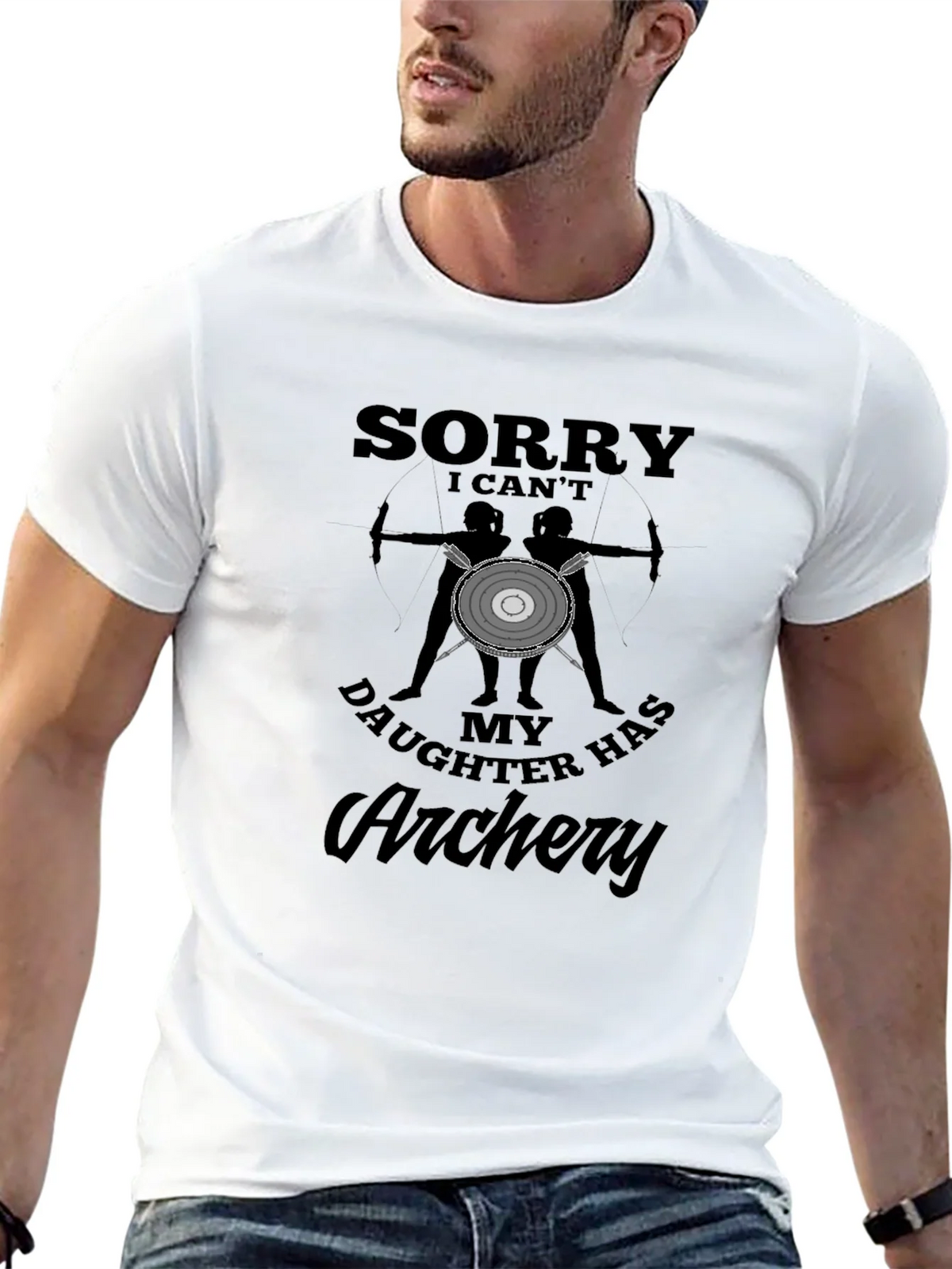 Archery Dad T-Shirt - My Daughter Has product image 1
