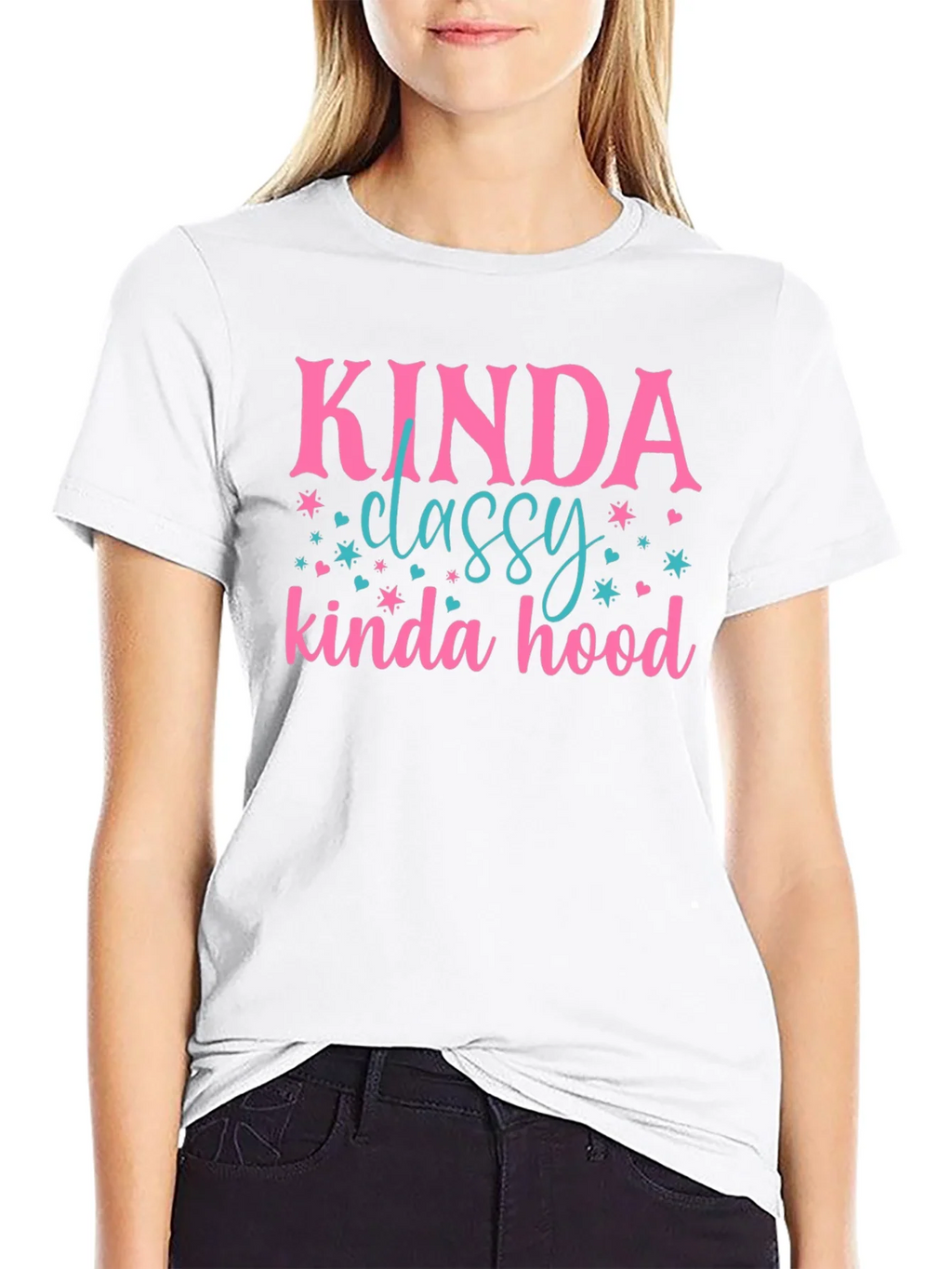 Kinda Classy Hood Graphic Tee product image 11