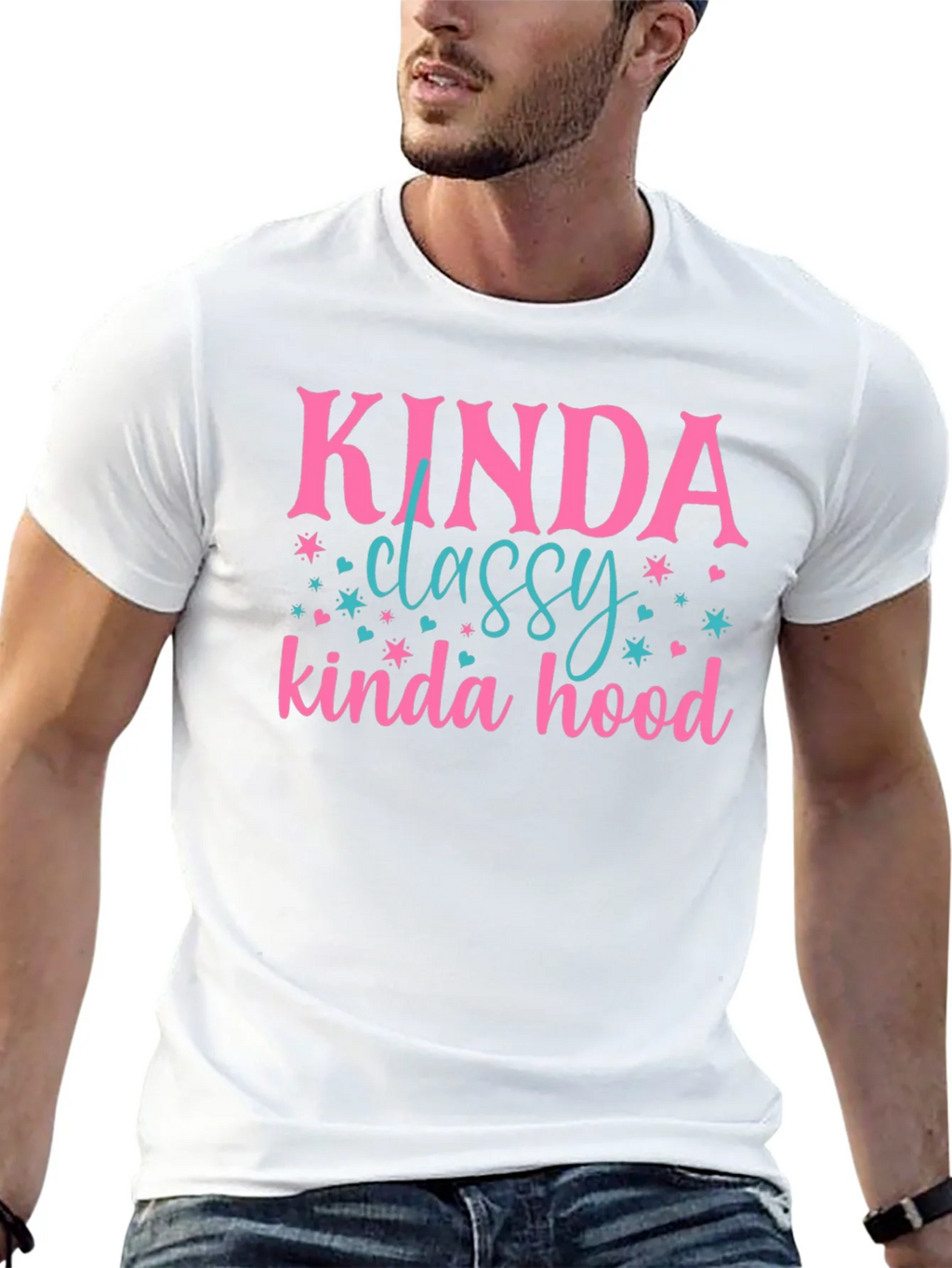 Kinda Classy Hood Graphic Tee product image 4