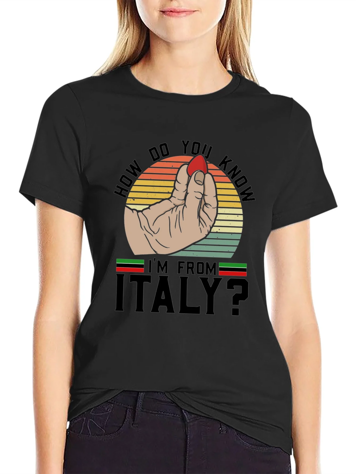 How Do You Know Im From Italy? T-Shirt product image 5