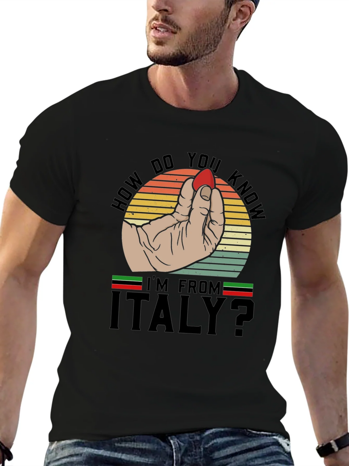 How Do You Know Im From Italy? T-Shirt product image 9