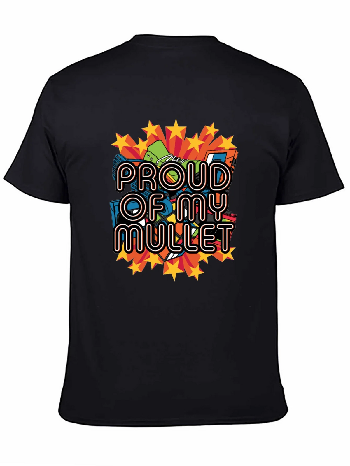 Proud of My Mullet Graphic Tee product image 1