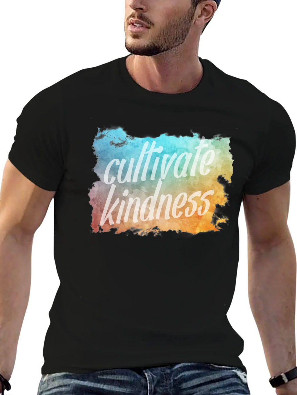 Cultivate Kindness Graphic T-Shirt - Black product image 9