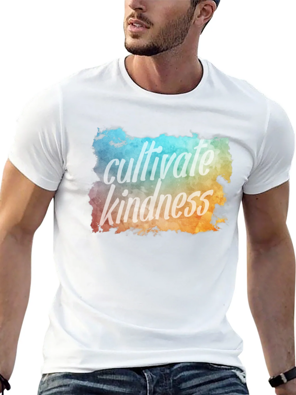 Cultivate Kindness Graphic T-Shirt - Black product image 4