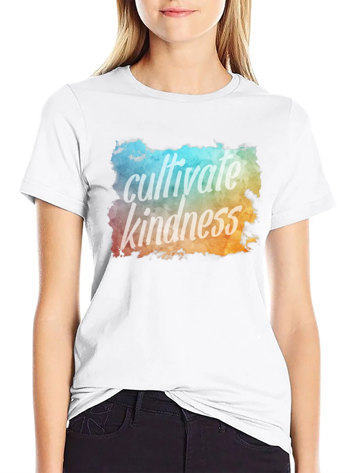 Cultivate Kindness Graphic T-Shirt - Black product image 11