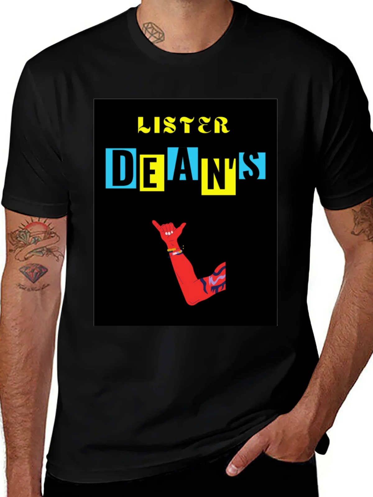 Cool Graphic T-Shirt - Listener Deans Design product image 1