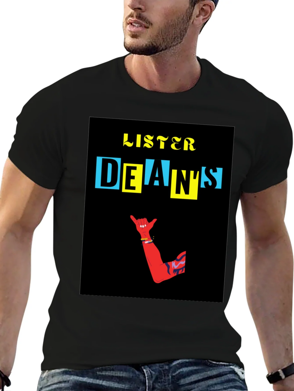 Cool Graphic T-Shirt - Listener Deans Design product image 9