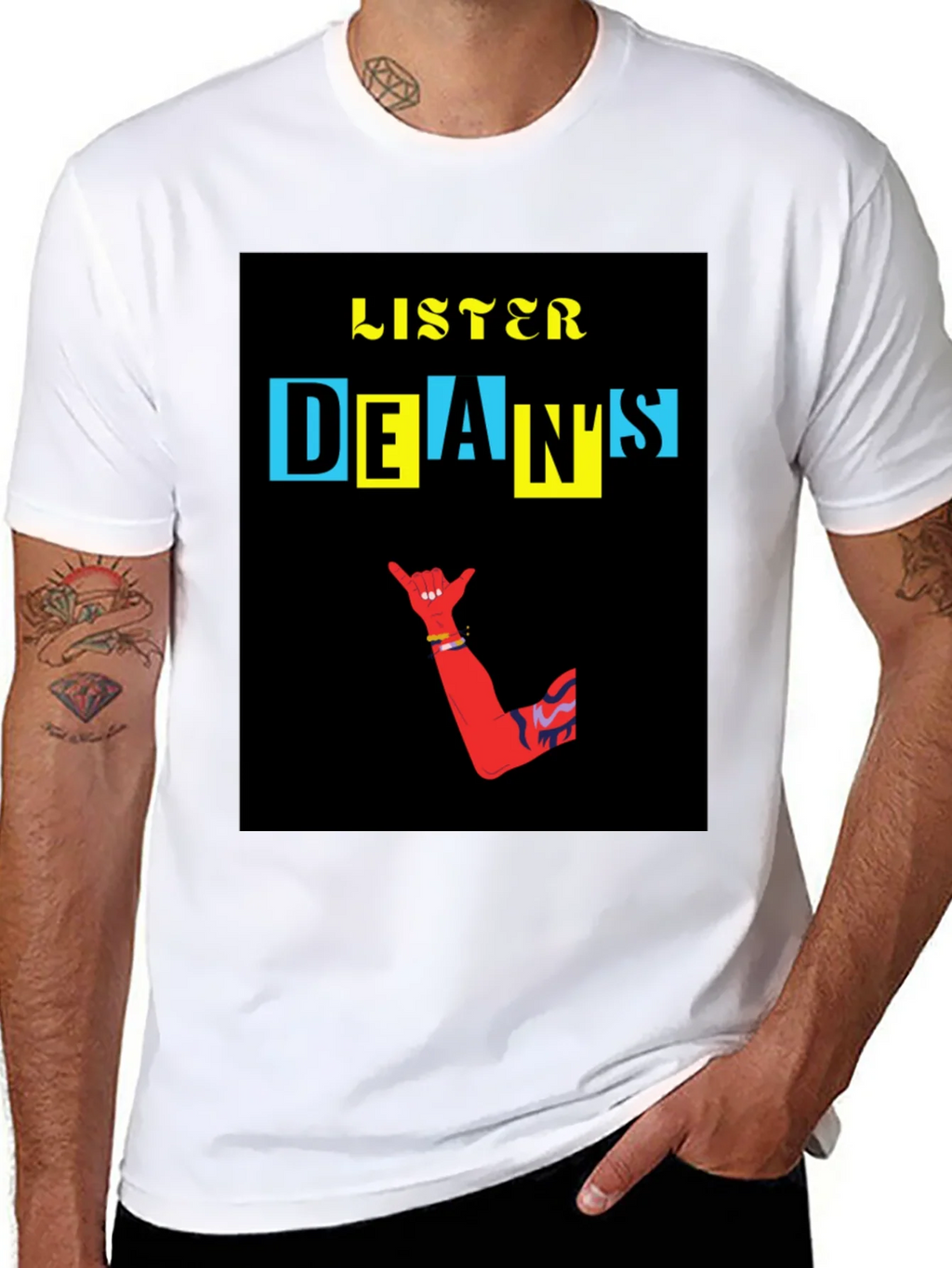 Cool Graphic T-Shirt - Listener Deans Design product image 10