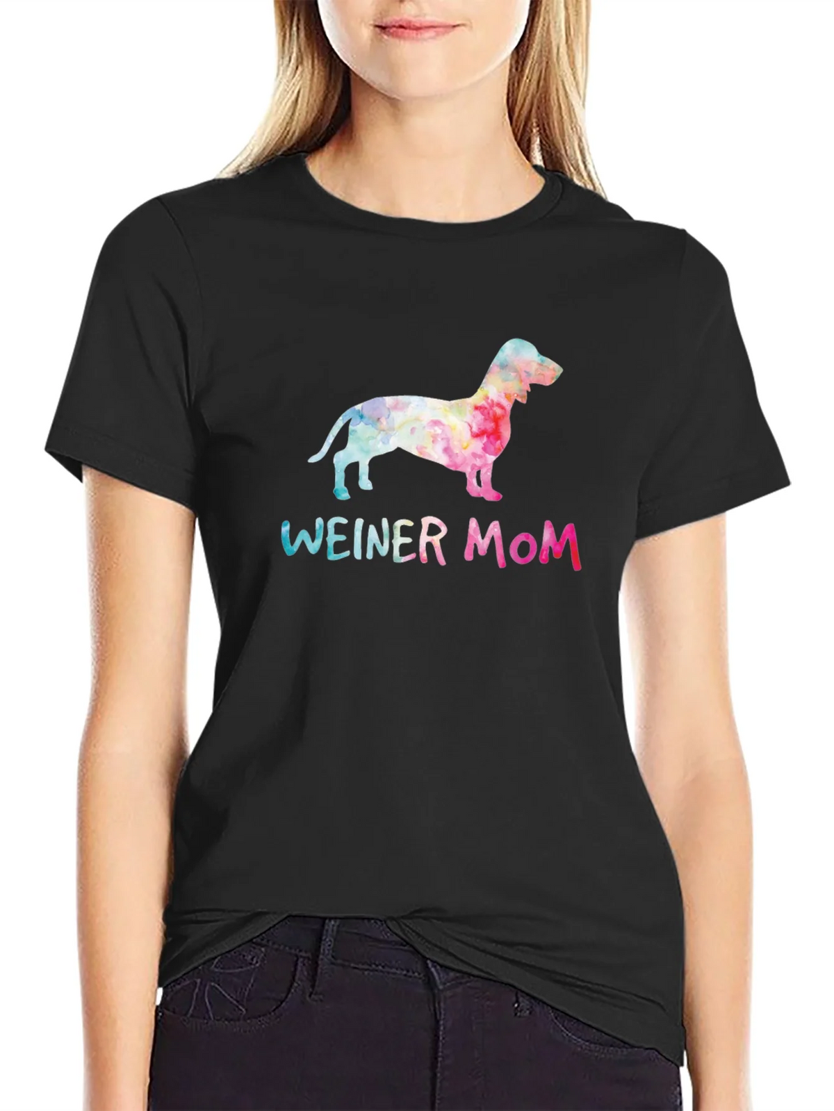 Weiner Mom Dog T-Shirt - Dachshund Lover product image 5