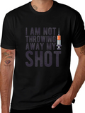 Im Not Throwing Away My Shot Black T-Shirt product image 1