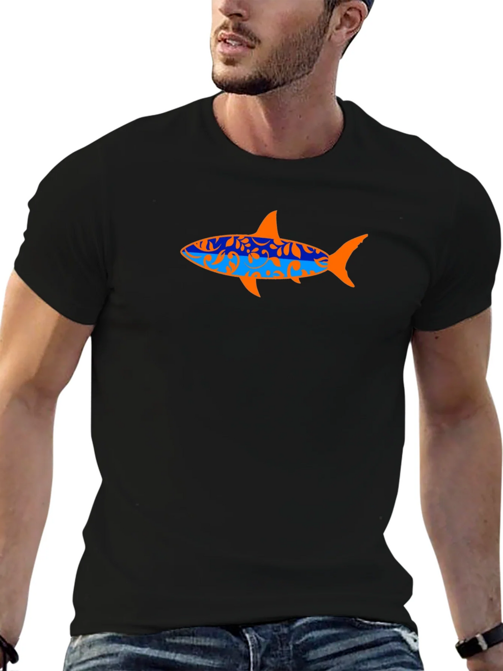 Shark Graphic Tee - Stylish Printed T-Shirt product image 9