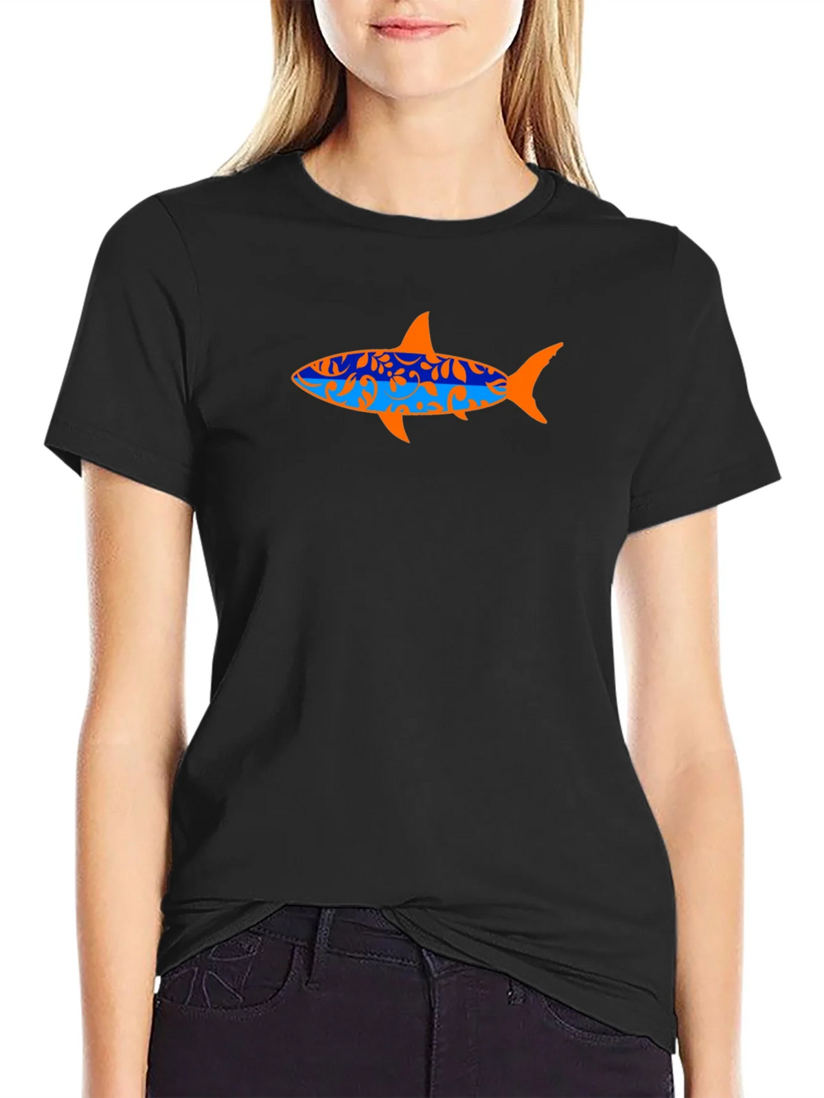 Shark Graphic Tee - Stylish Printed T-Shirt product image 5