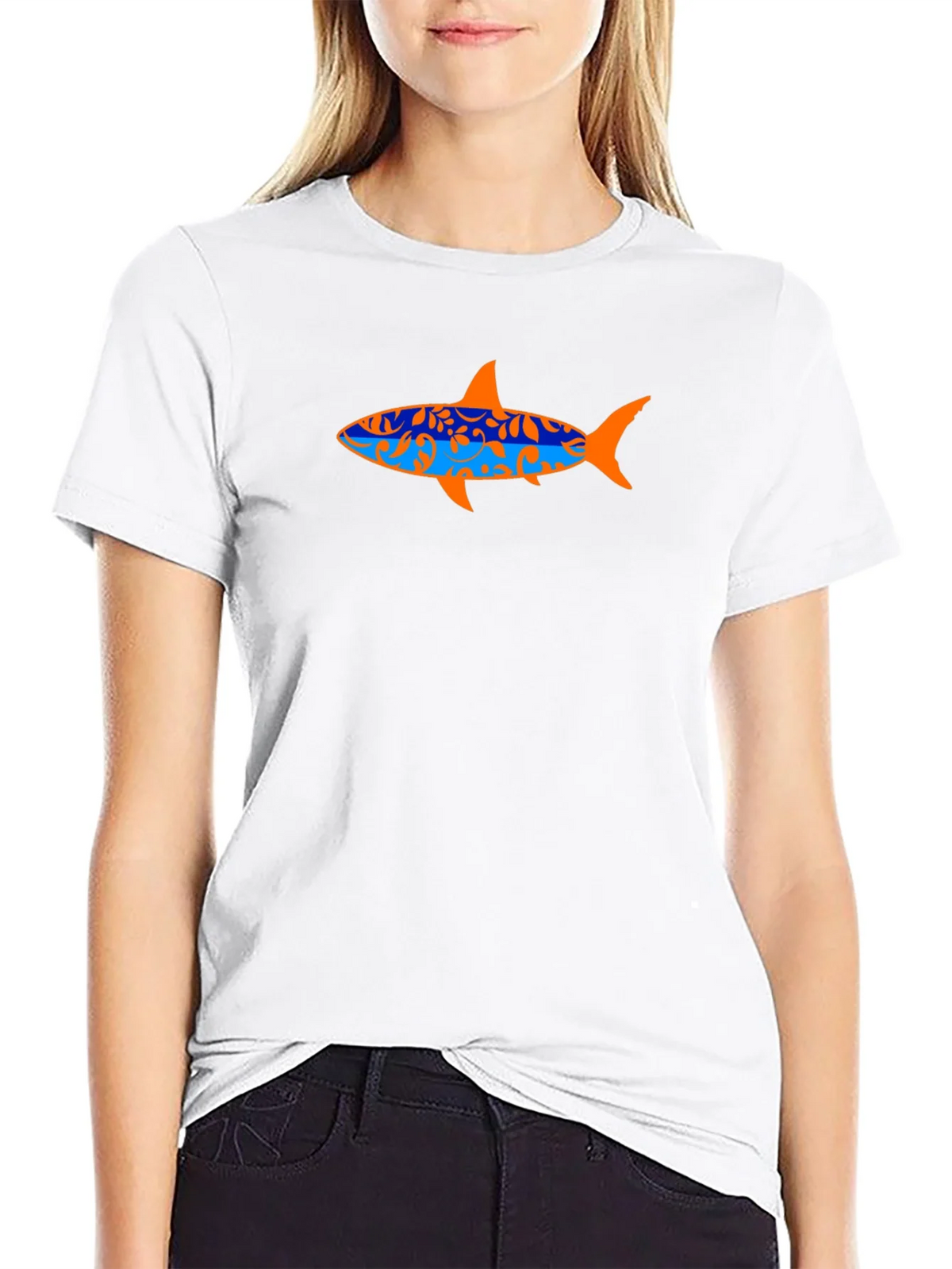 Shark Graphic Tee - Stylish Printed T-Shirt product image 10