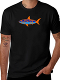 Shark Graphic Tee - Stylish Printed T-Shirt product image 1