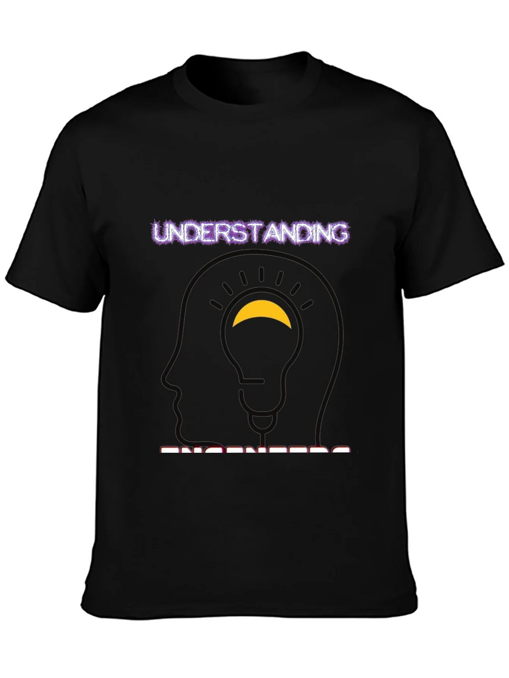 Understanding Engineers Black Graphic Tee product image 3