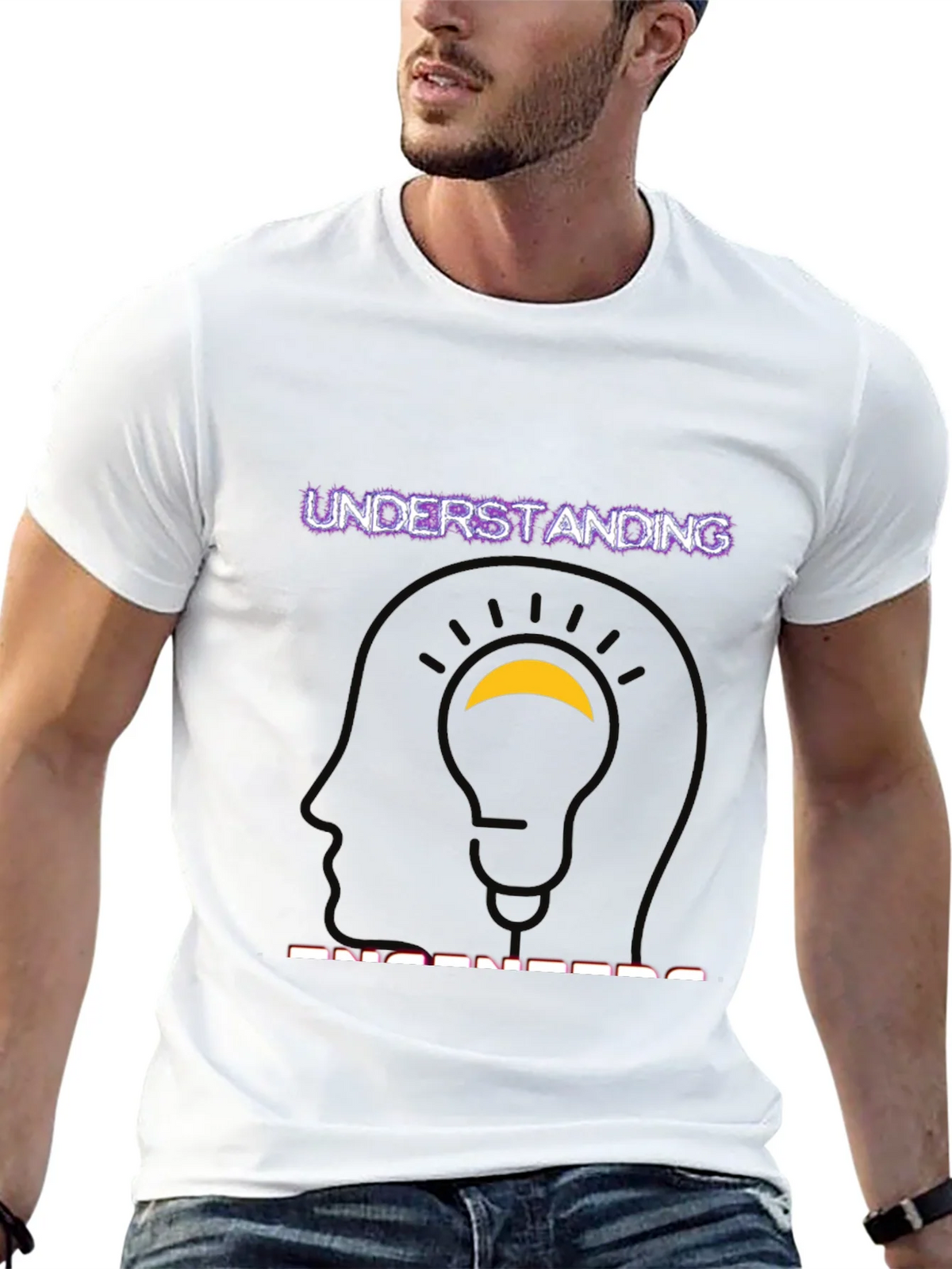 Understanding Engineers Black Graphic Tee product image 2
