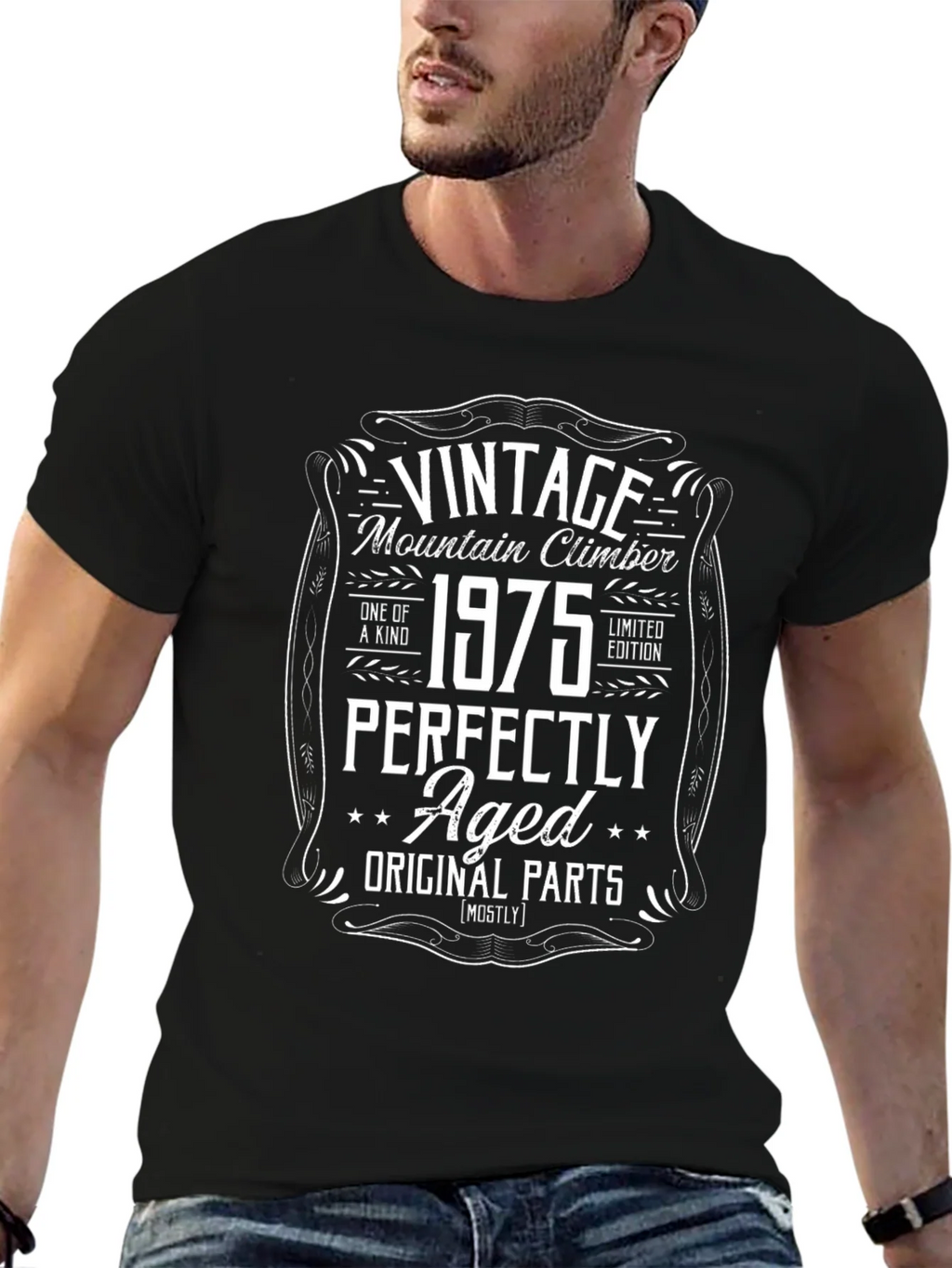 Vintage 1975 Mountain Climber Perfectly Aged T-Shirt product image 9