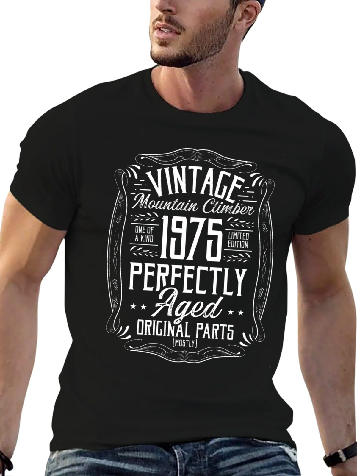 Vintage 1975 Mountain Climber Perfectly Aged T-Shirt product image 9