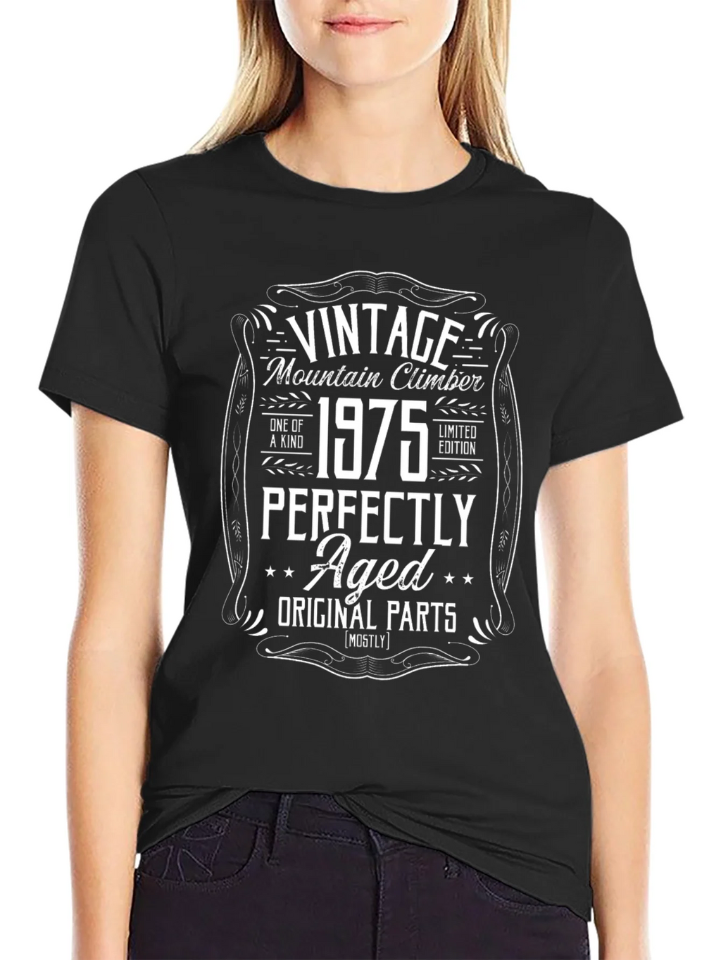 Vintage 1975 Mountain Climber Perfectly Aged T-Shirt product image 5