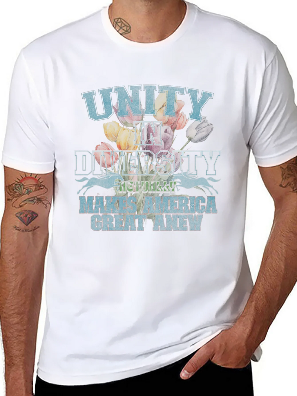 Unity in Diversity Graphic T-Shirt product image 10