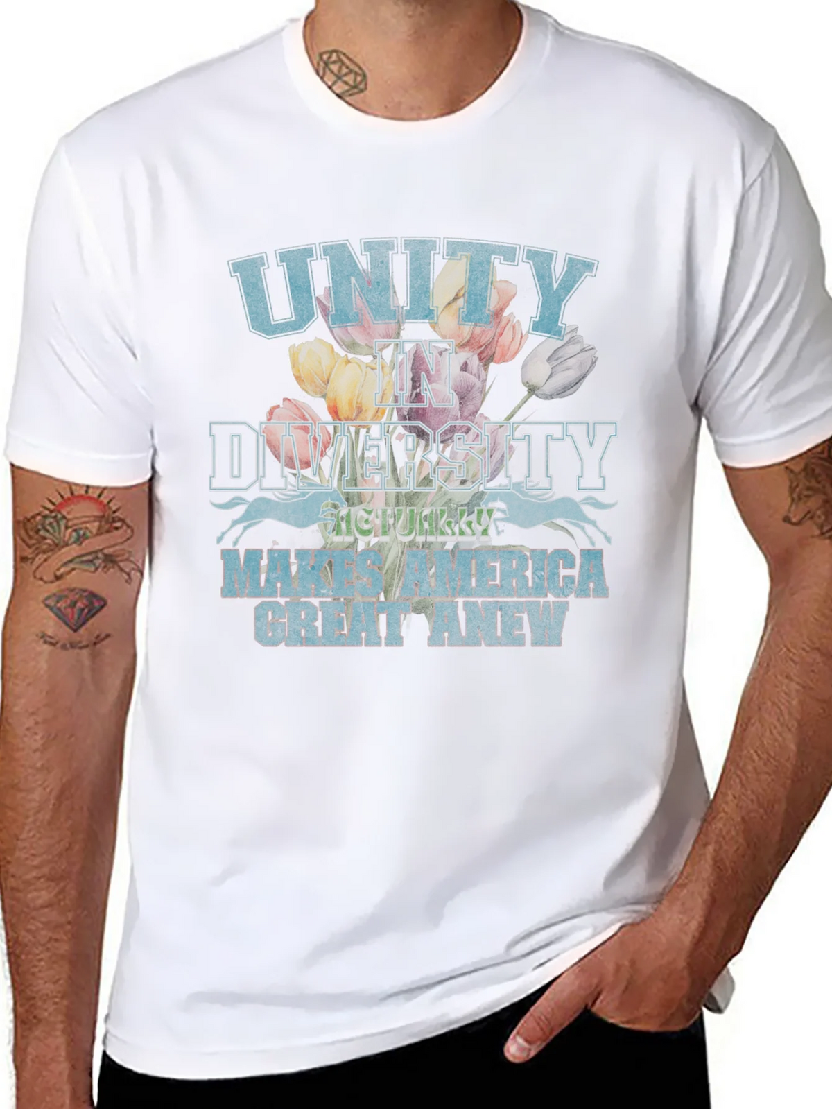 Unity in Diversity Graphic T-Shirt product image 10