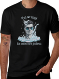 Cool Dude T-Shirt: Ice Cubes Are Jealous! product image 1